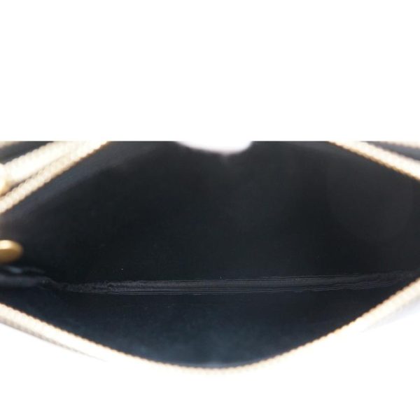 18146 5 Celine Trio Small Shoulder Bag Navy Blue