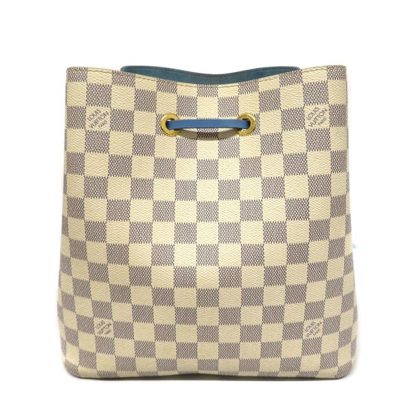 2 Louis Vuitton NeoNoe Damier Azur Shoulder Bag