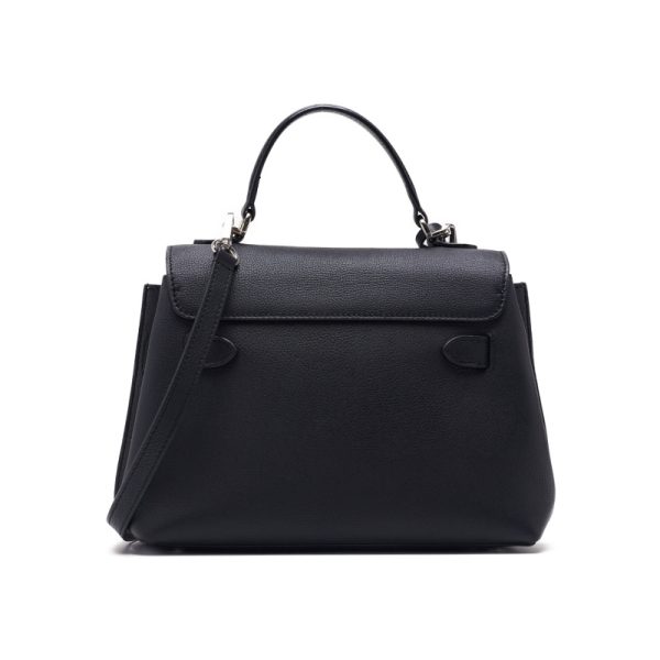 2 Louis Vuitton Lock Me Ever BB Leather Handbag Noir Black