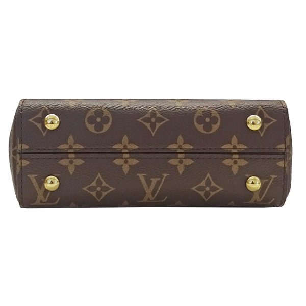 2 Louis Vuitton Cluny Mini Monogram Canvas Shoulder Bag Brown