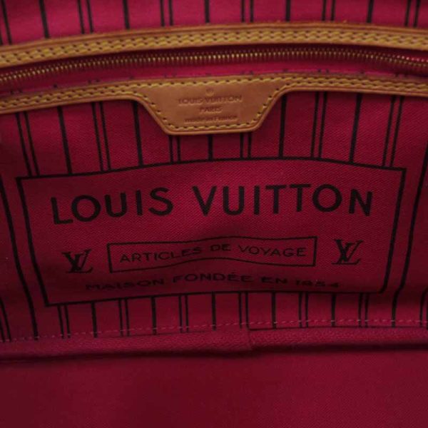 20 1 Louis Vuitton Neverfull PM Monogram Canvas Tote Bag Brown