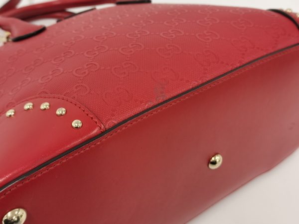 oppo 256 Gucci 2way Handbag Shoulder Bag Red