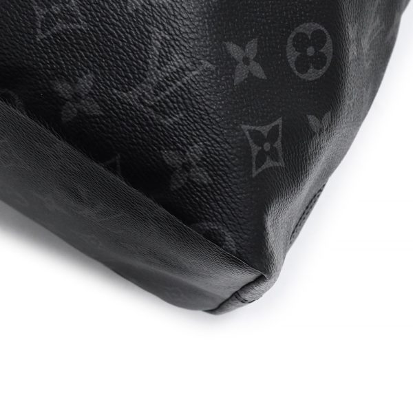 200009101019 9 Louis Vuitton Hippo Light Tote Bag Monogram Eclipse Leather Black Silver Hardware Pouch