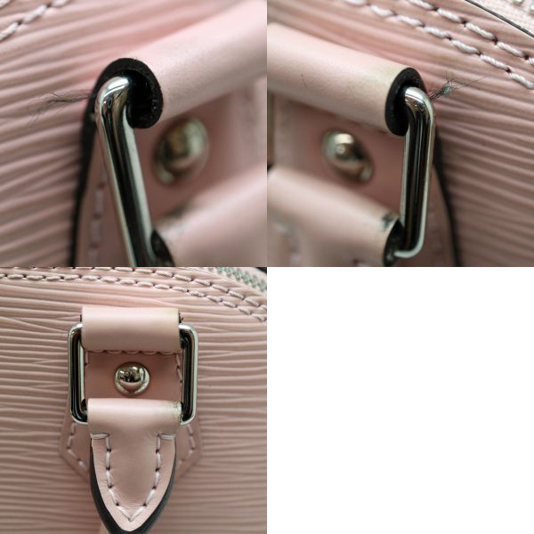 21 6244 7 Louis Vuitton Alma BB Handbag Shoulder Bag 2way Bag Epi Leather Rose Ballerine Pink LV