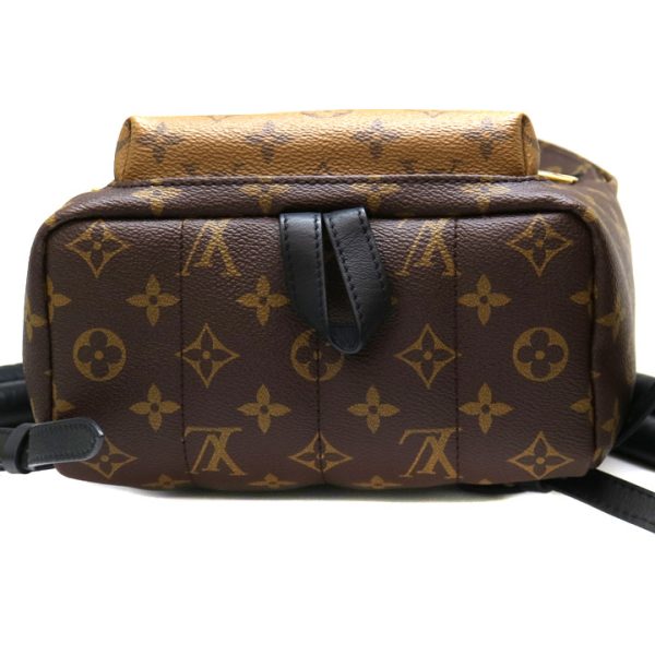 21 7721 5 Louis Vuitton Palm Springs PM Monogram Reverse Canvas Backpack BrownBlack