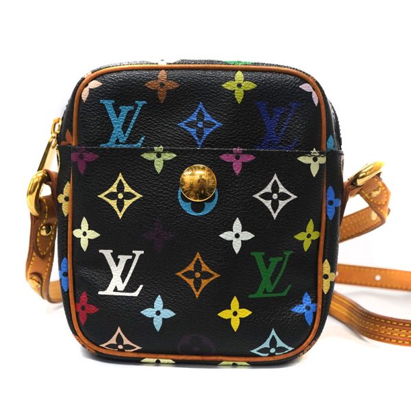 21 8491 1 Louis Vuitton Rift Shoulder Bag Multicolor Noir Black