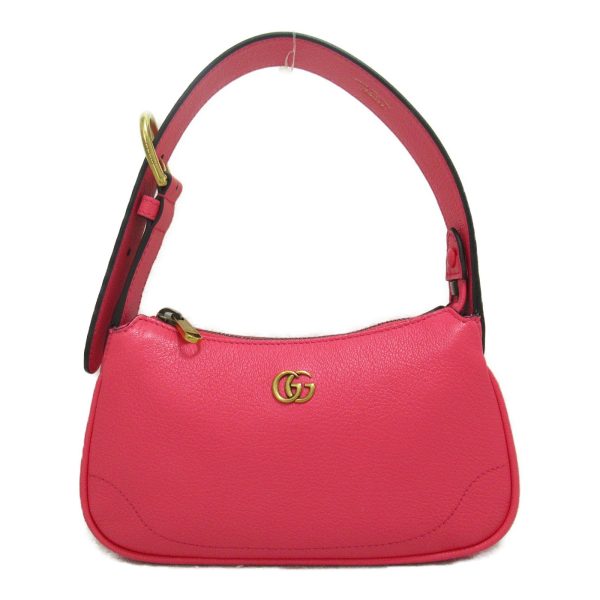 2101217497671 4 Gucci Sylvie Mini Shoulder Bag Soft Leather Pink