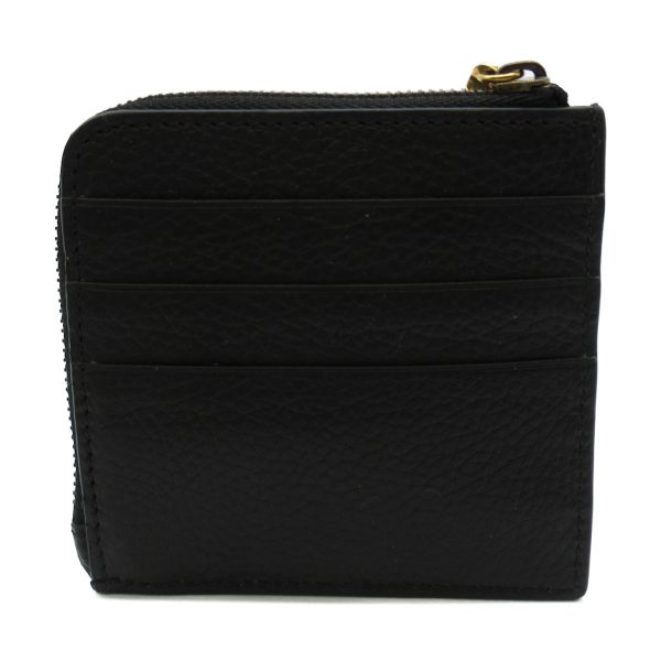 2101217529051 2 Gucci Double G Calfskin Card Case Black