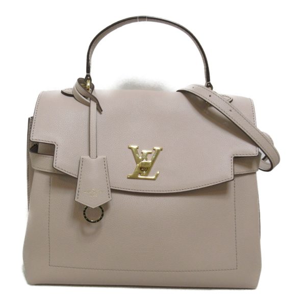 2101217585200 2 Louis Vuitton Rock Me Ever MM 2 Way Shoulder Bag Leather Taurillon Womens Gray