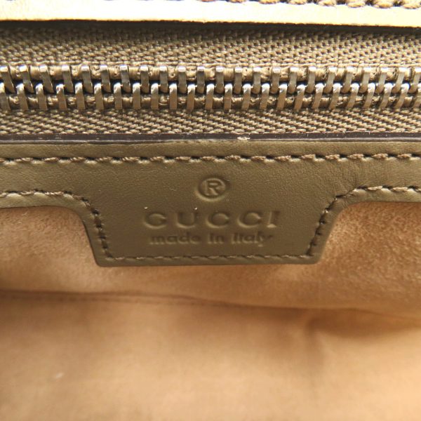 2101217626279 8 Gucci GG Supreme Shoulder Bag GG Supreme Canvas Beige Ebony