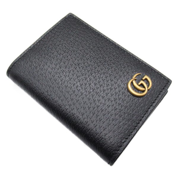 2101217761024 3 Gucci Business Card Holder Leather Business Card Holder Black