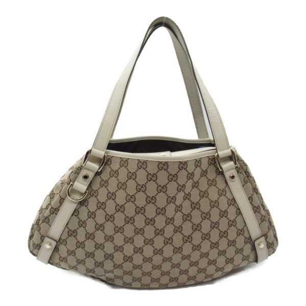 2101217761215 3 Gucci GG Tote Bag Canvas Beige White