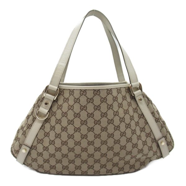 2101217761215 5 Gucci GG Tote Bag Canvas Beige White