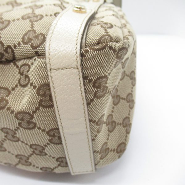 2101217761215 7 Gucci GG Tote Bag Canvas Beige White