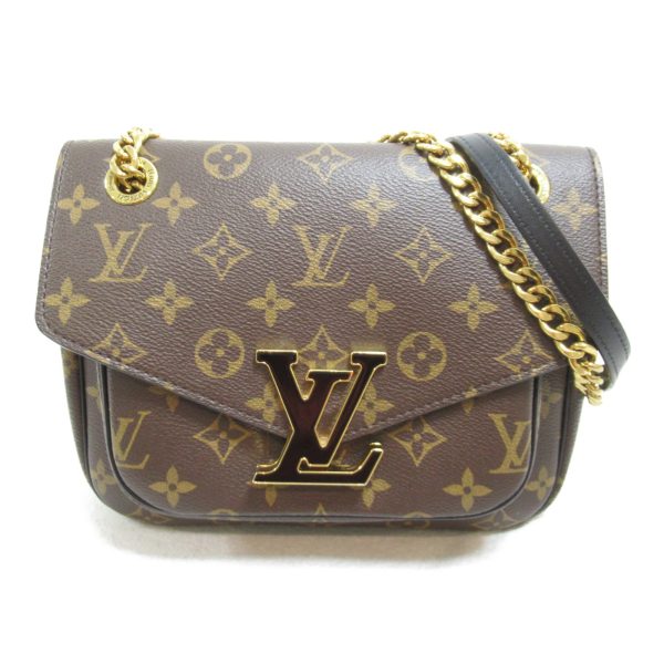 2101217772198 2 Louis Vuitton Passy Shoulder Bag Shoulder Bag PVC Coated Canvas Monogram Womens Brown