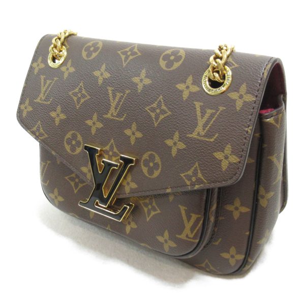 2101217772198 4 Louis Vuitton Passy Shoulder Bag Shoulder Bag PVC Coated Canvas Monogram Womens Brown