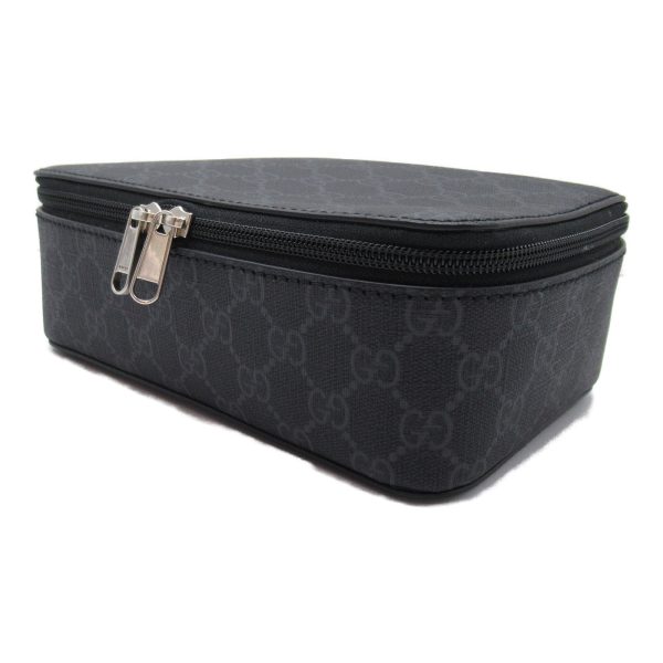 2101217793636 5 Gucci Mini Pouch GG Supreme Canvas Pouch Black