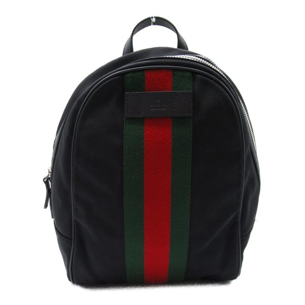 2101217833387 3 Gucci Rucksack Nylon Backpack Black