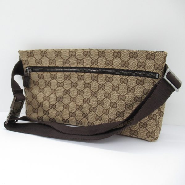 2101217842327 14 Gucci Waist Bag GG Canvas Beige