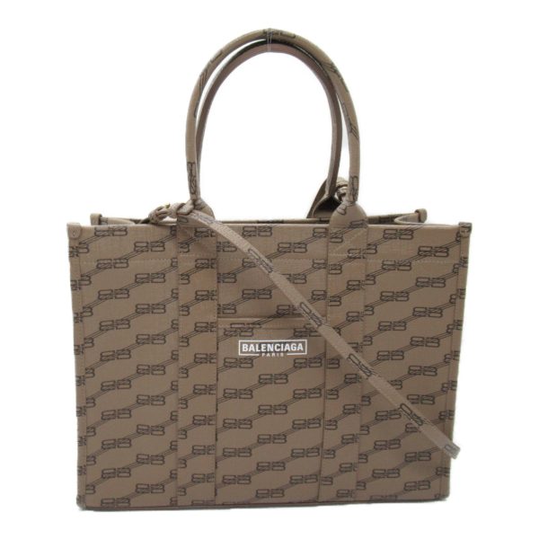 2101217846035 4 Balenciaga Hardware Tote Bag Brown