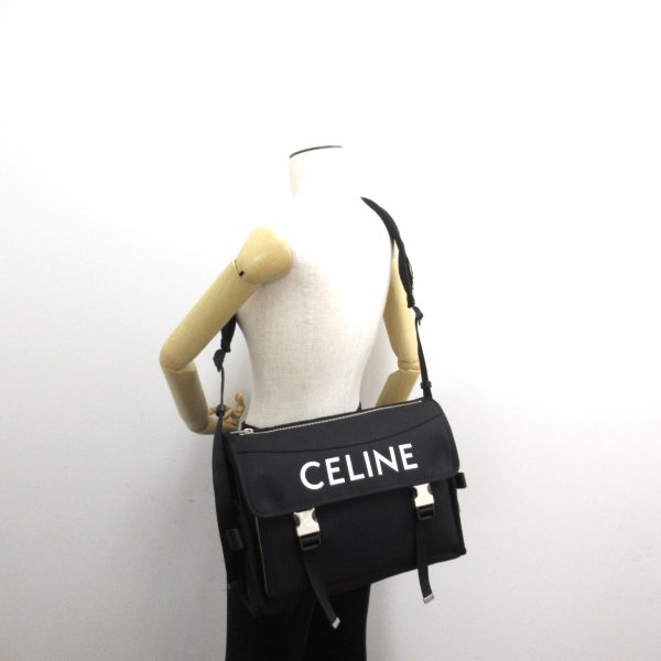 2101217857116 5 Celine Trekking Crossbody Bag Messenger Bag Black