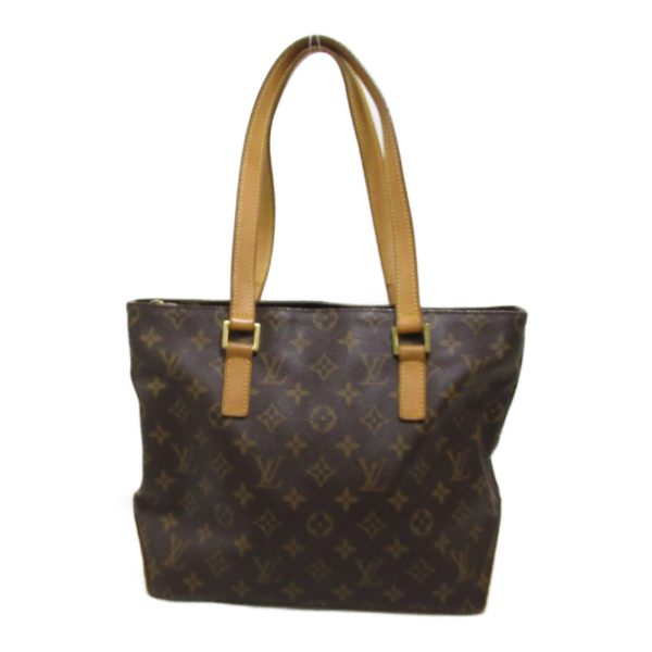 2101217872553 3 Louis Vuitton Cabas Piano PVC Coated Canvas Monogram Tote Bag Brown