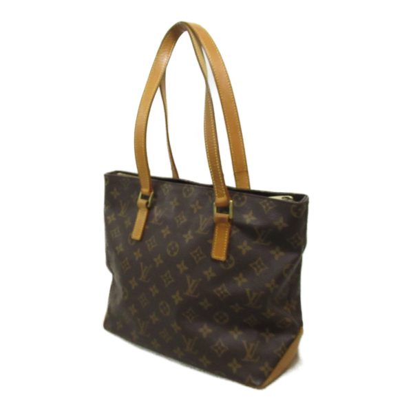 2101217872553 4 Louis Vuitton Cabas Piano PVC Coated Canvas Monogram Tote Bag Brown