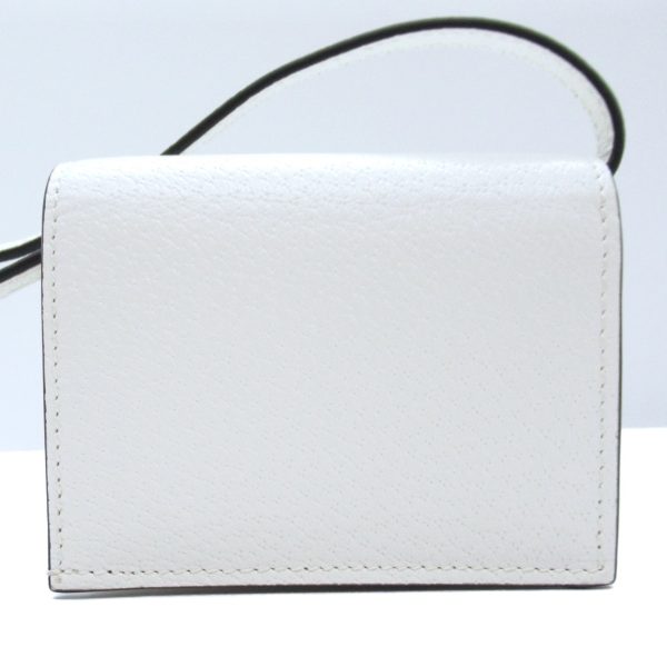 2101217872638 3 Gucci x adidas Shoulder Compact Wallet Leather White