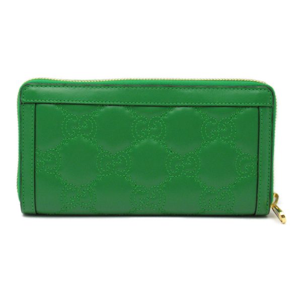 2101217956109 2 Gucci Bamboo Long Wallet Leather Green