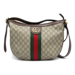 2101217956857 1 Gucci G Leather Chain Shoulder Bag Wallet Long Black