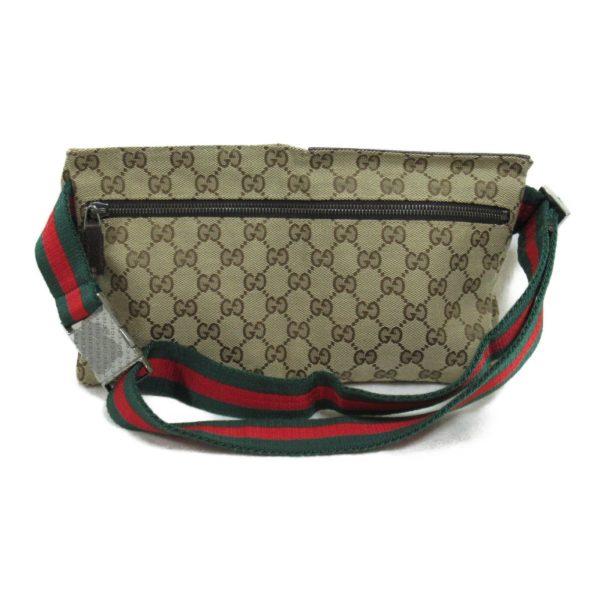 2101217974417 2 Gucci Waist Bag GG Canvas Beige Dark Brown