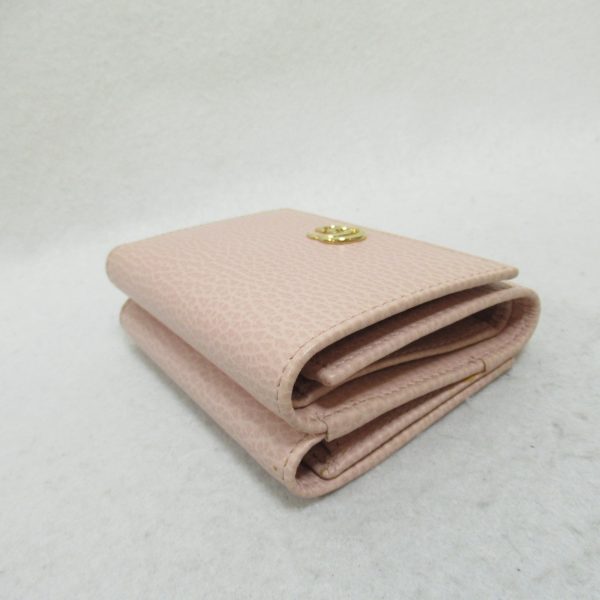 2101217976084 4 Gucci Double hook Wallet Leather Pink