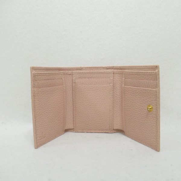 2101217976084 6 Gucci Double hook Wallet Leather Pink