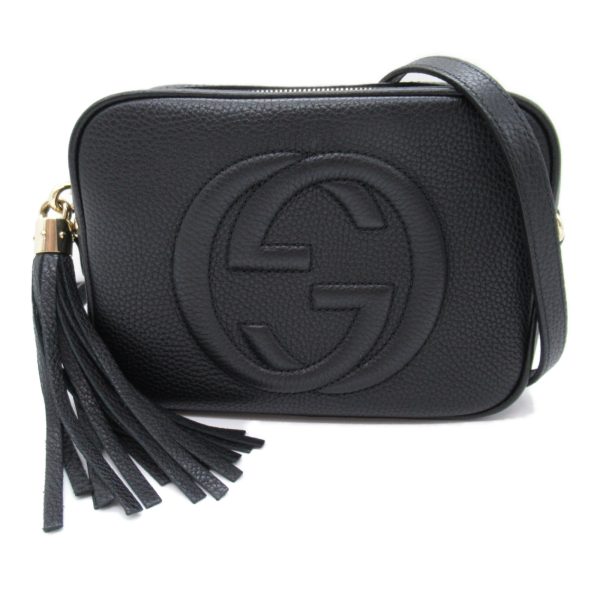 2101217980371 4 Gucci GG Soho Small Disco Bag Leather Black