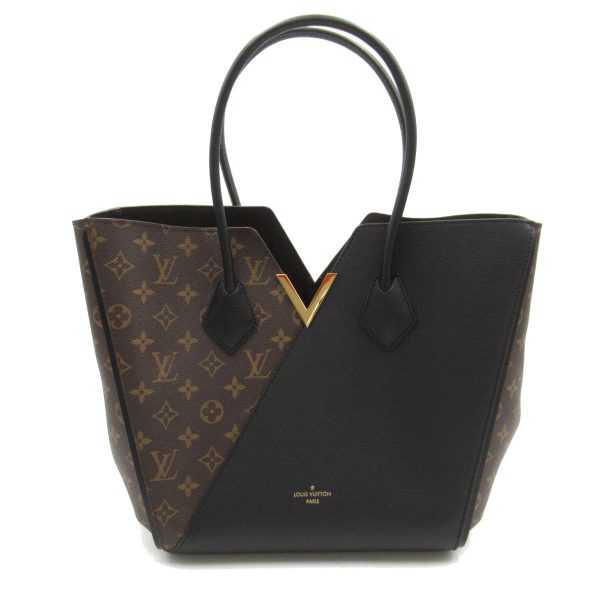 2101217984416 1 Louis Vuitton Kimono MM Tote Bag PVC Coated Canvas Leather Monogram Womens BrownBlack