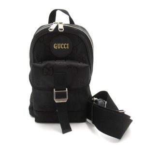 2101217989282 1 Gucci Outlet Micro GG Leather Shoulder Bag Gray