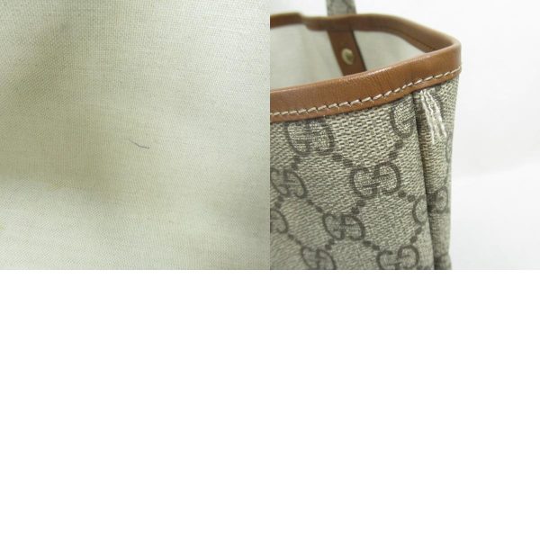 2101218004960 11c Gucci Tote Bag GG Canvas Beige