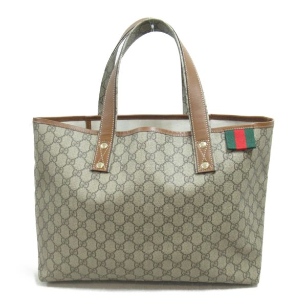 2101218004960 2 Gucci Tote Bag GG Canvas Beige