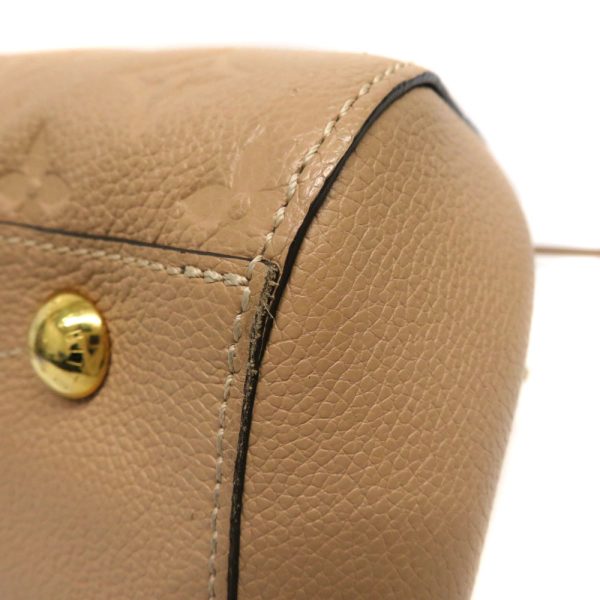 21030760 Louis Vuitton Montaigne MM Monogram Handbag Beige