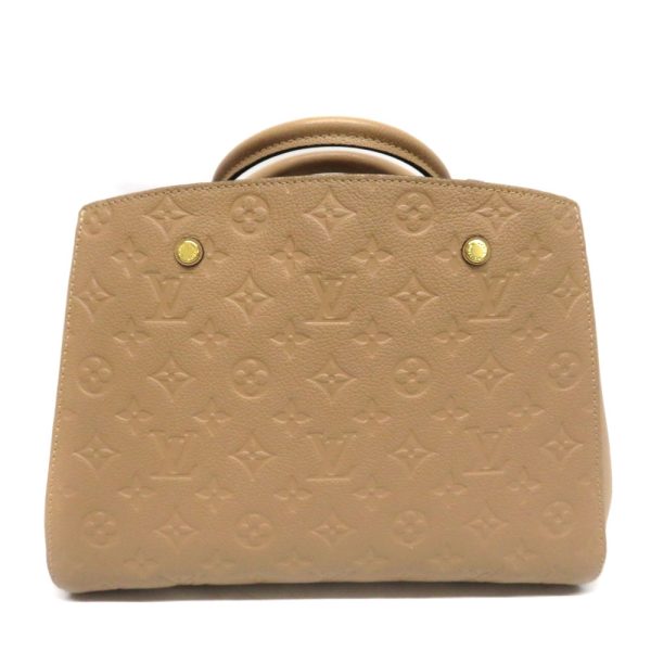 21030762 Louis Vuitton Montaigne MM Monogram Handbag Beige