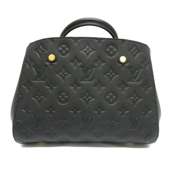 21071882 Louis Vuitton Montaigne BB Empreinte HandBag Black