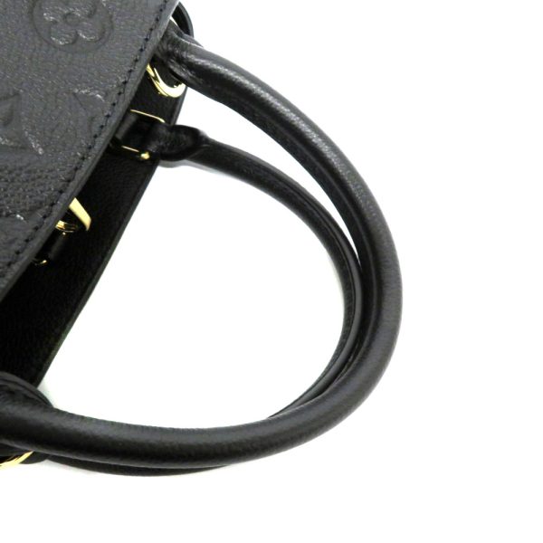 21071889 Louis Vuitton Montaigne BB Empreinte HandBag Black