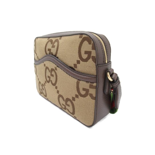 2107400217729 5 Gucci Jumbo GG Messenger Bag GG Canvas Beige Brown