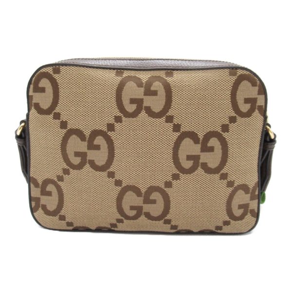 2107400217729 6 Gucci Jumbo GG Messenger Bag GG Canvas Beige Brown