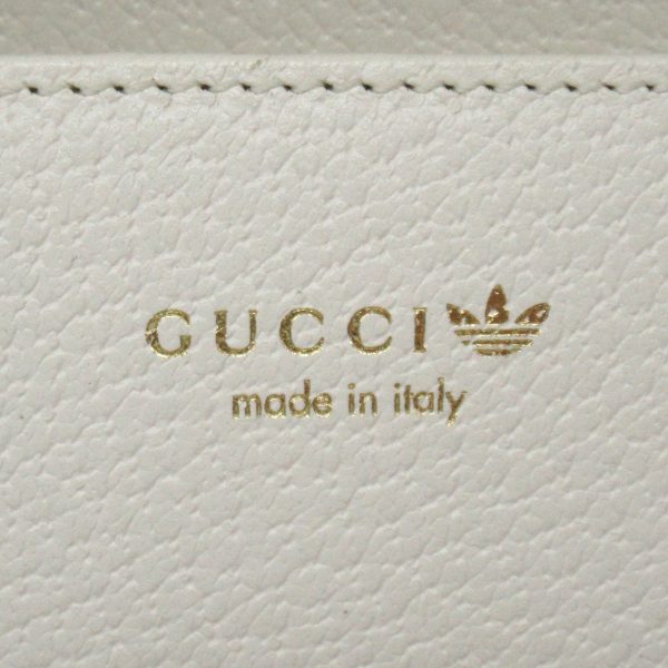 2107600986111 10 Gucci x adidas Chain Wallet Shoulder Bag Leather Red