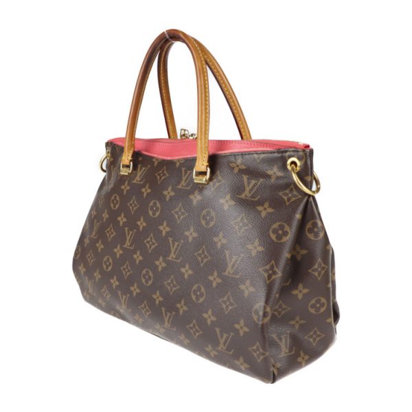 2108013007086 2 Louis Vuitton Pallas BB Handbag Monogram Canvas 2way Tote Bag Brown