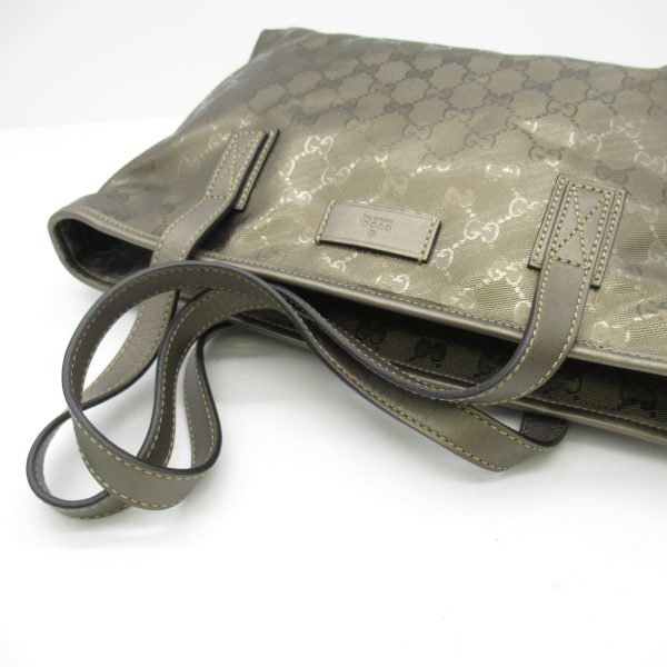 2118400117858 4 Gucci Tote Bag PVC Coated Canvas Tote Bag Khaki