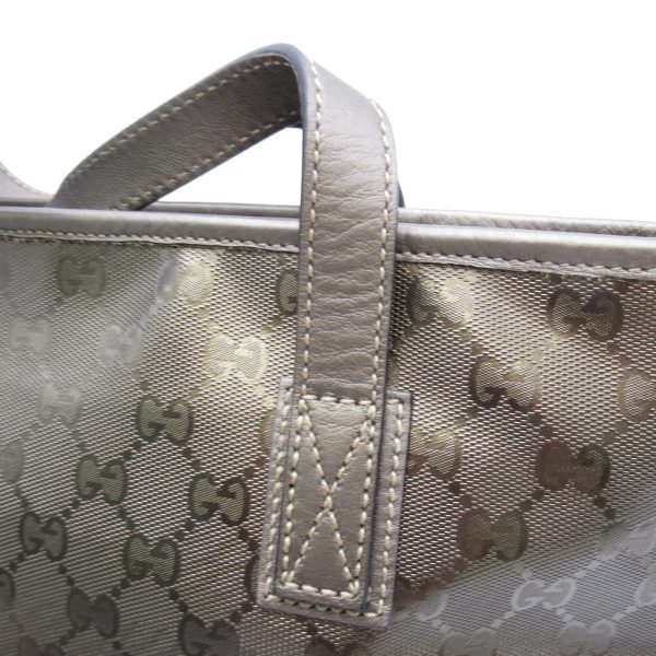 2118400117858 8 Gucci Tote Bag PVC Coated Canvas Tote Bag Khaki