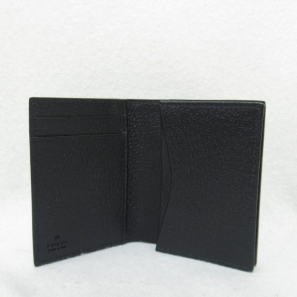 2118400131335 6 Gucci GG Marmont Business Card Holder Leather Black