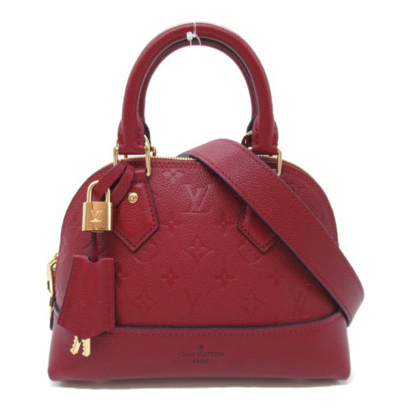 2118800098054 3 Louis Vuitton Neo Alma BB Leather Monogram Empreinte Shoulder Bag Bordeaux